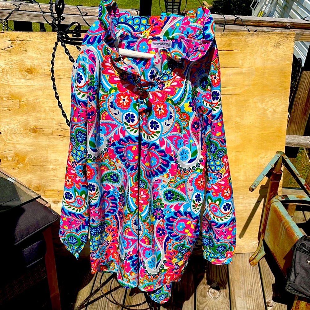 Buckhead betties size small colorful tunic